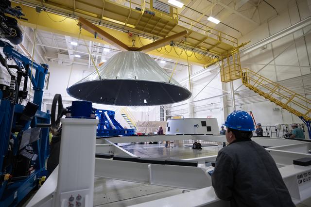 NASA image: SLS Payload Adapter Manufactured, Prepared for Testing at NASA Marshall photo 4